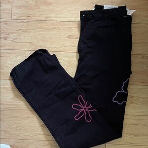 Pacsun 90s BF Carpenter embroidered jeans